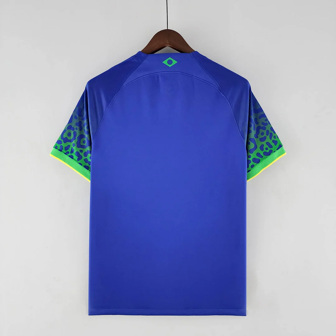 2022 World Cup Brazil Away Soccer Jersey - Image 2