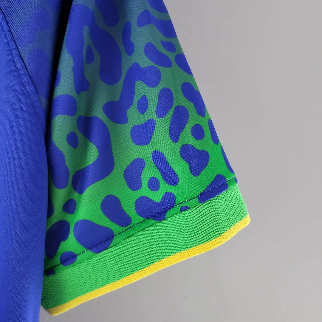 2022 World Cup Brazil Away Soccer Jersey - Image 9