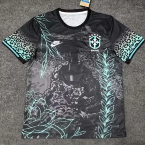 2024 Brazil Special Edition Black Football Shirt 1:1 Thai Quality