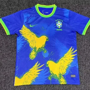 2025 Brazil Special Edition blue Football Shirt 1:1 Thai Quality