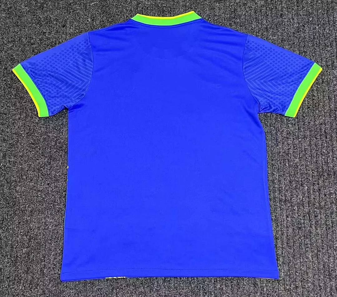 2025 Brazil Special Edition blue Football Shirt 1:1 Thai Quality - Image 2