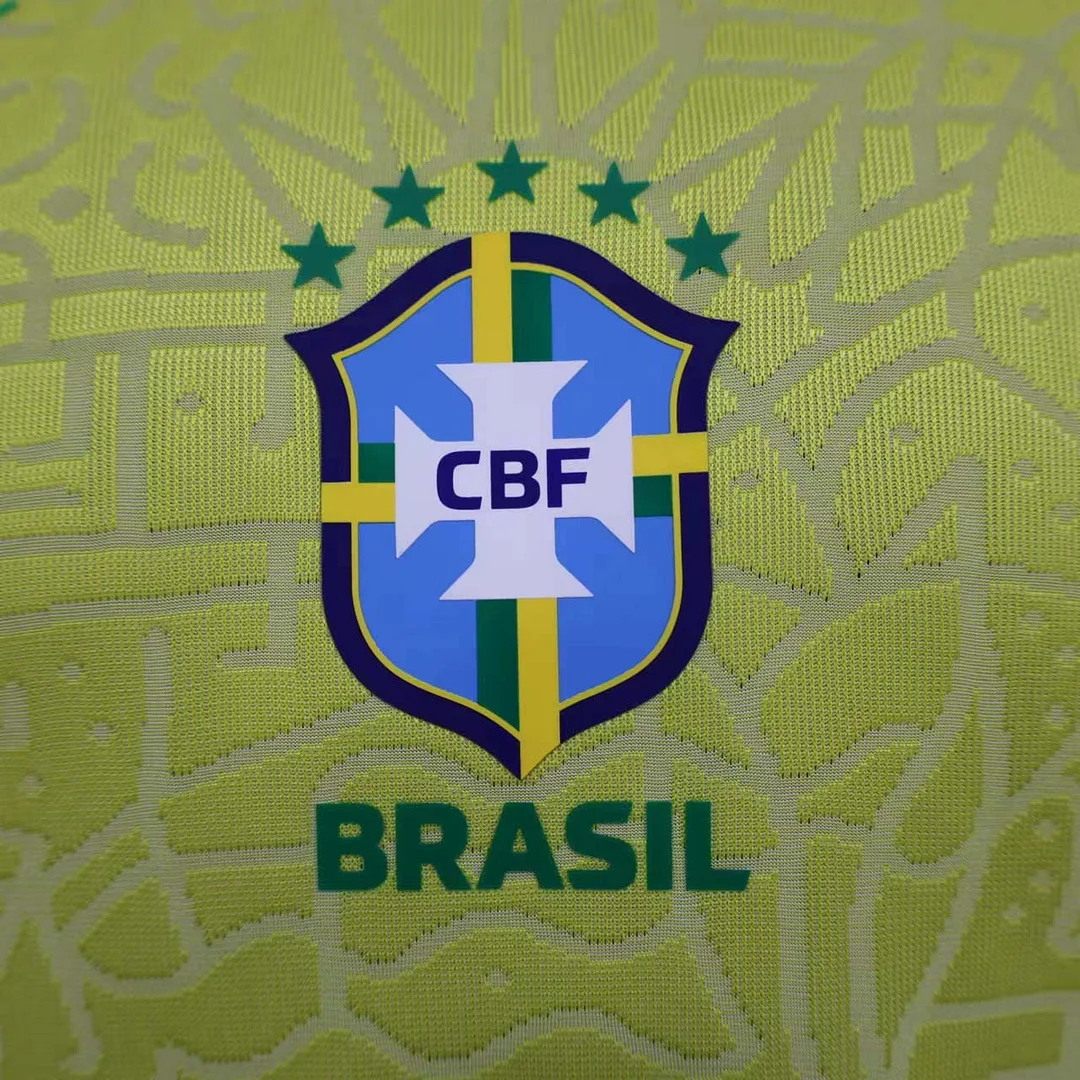 2024 Player Version Brazil Home Soccer Jersey - Image 8