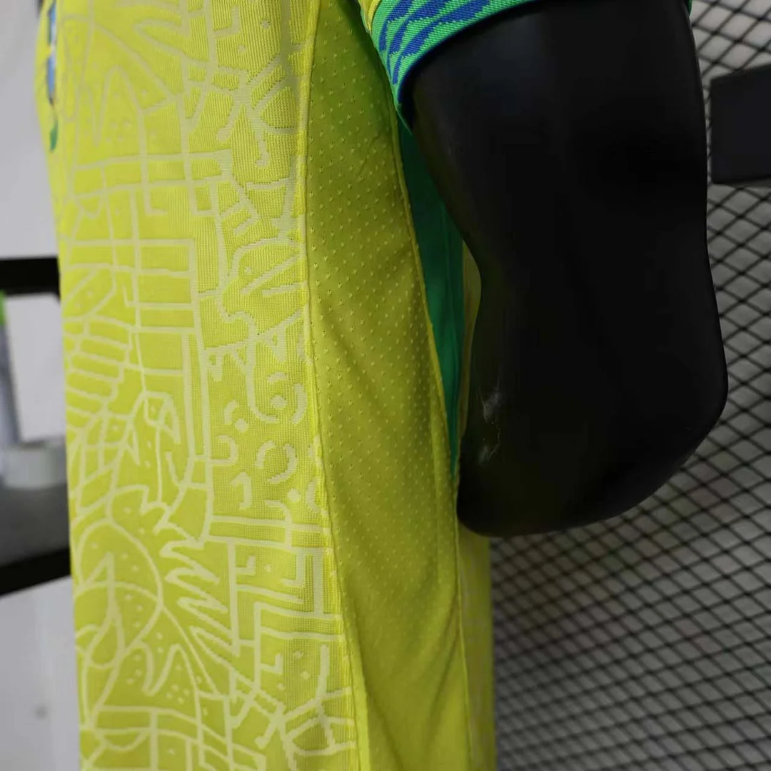 2024 Player Version Brazil Home Soccer Jersey - Image 10