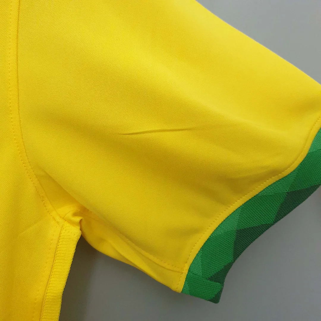 2020 Retro Brazil Home Football Shirt 1:1 Thai Quality - Image 8
