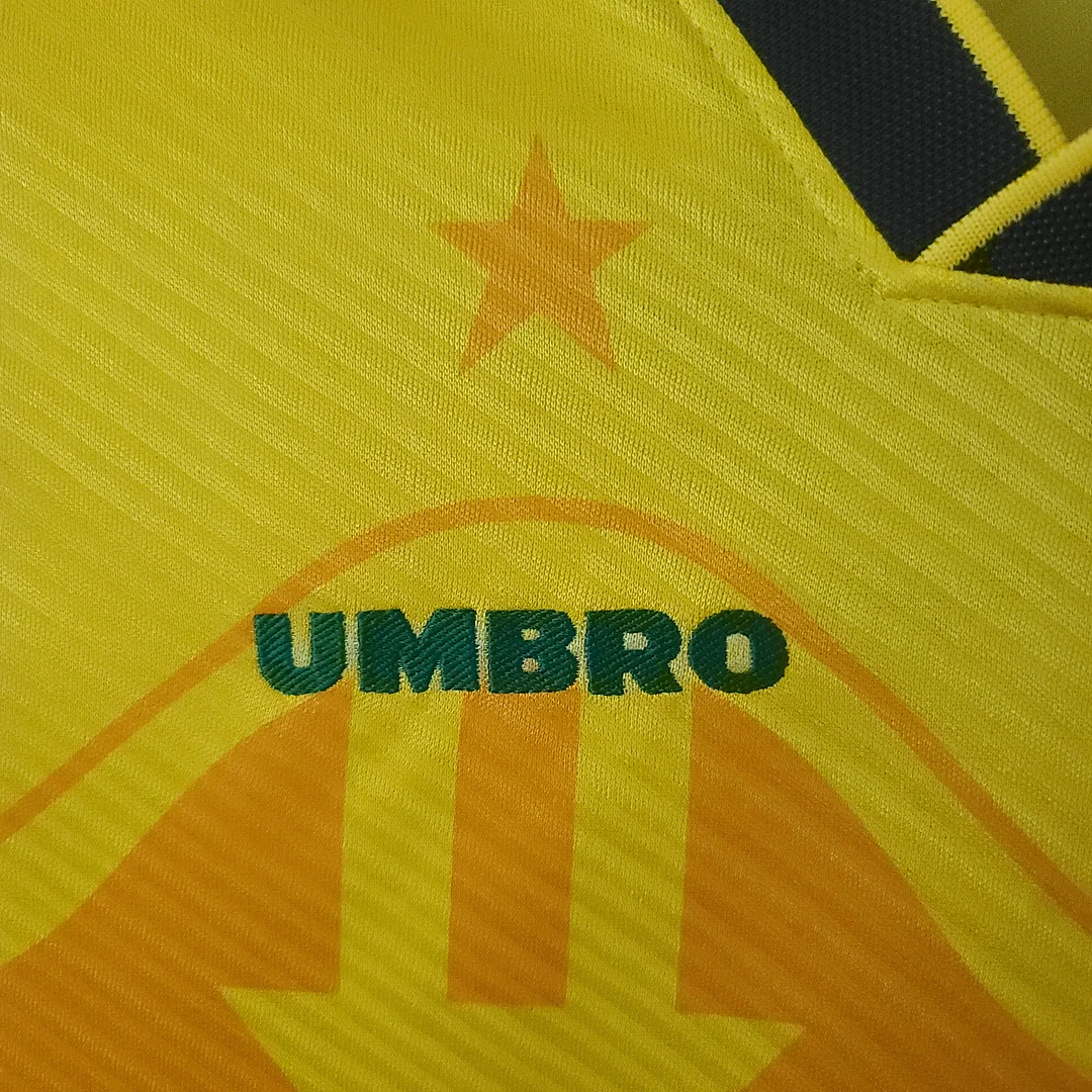 1994 Retro Brazil Home Soccer Jersey - Image 4