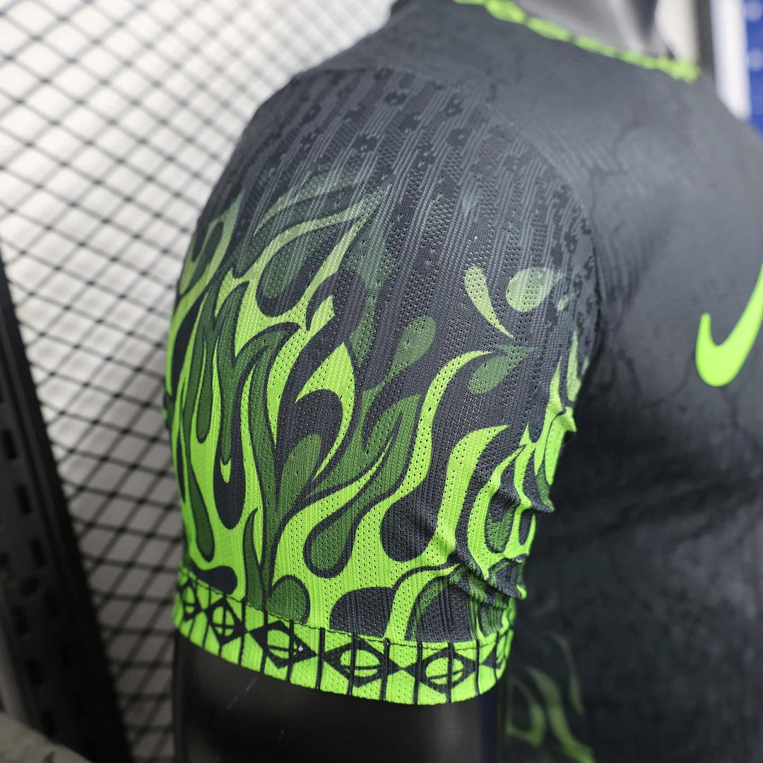 2025 Player Version Brazil Special Edition black Football Shirt 1:1 Thai Quality - Image 3