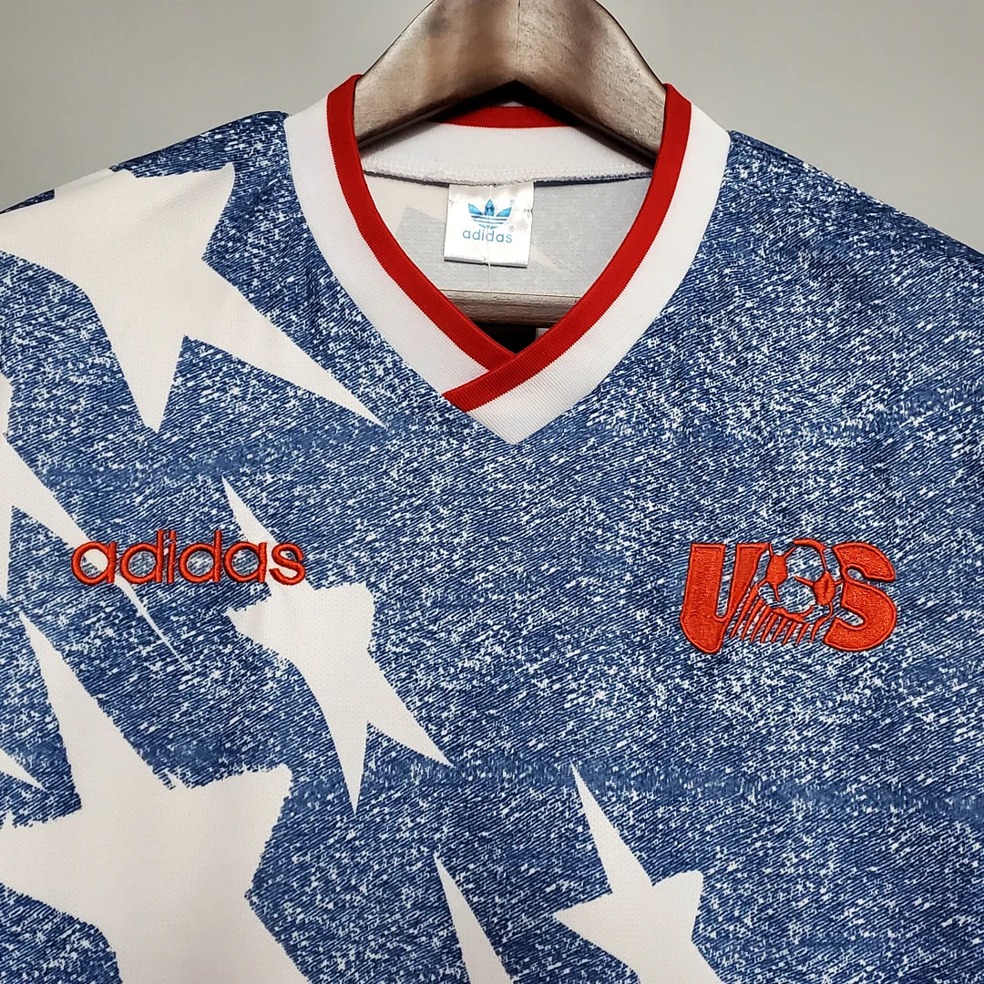 1994 Retro United States Soccer Jersey Home - Image 5