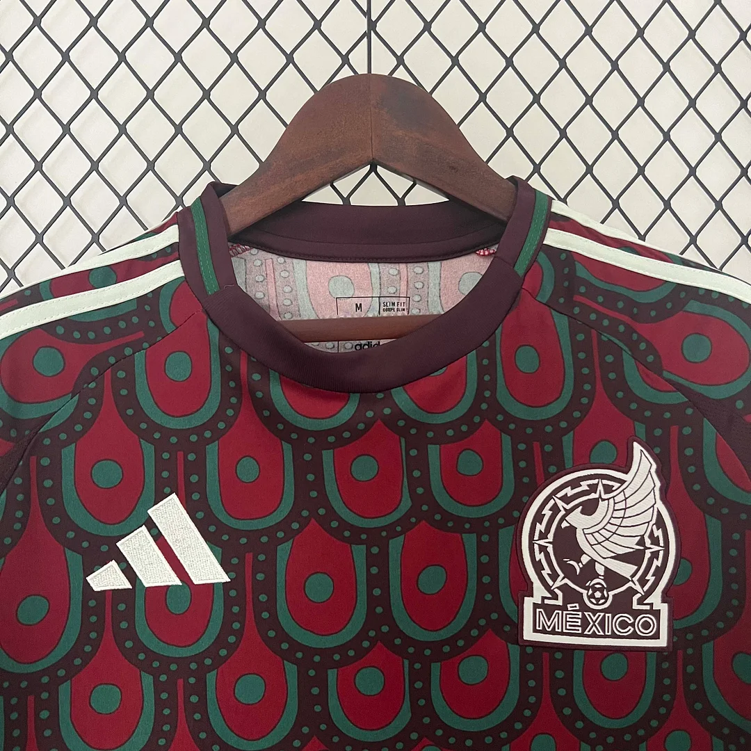2024 Mexico National Home Football Shirt 1:1 Thai Quality - Image 3