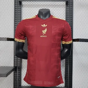 2025 Player Version Mexico National Gold cup Version Red Football Shirt 1:1 Thai Quality