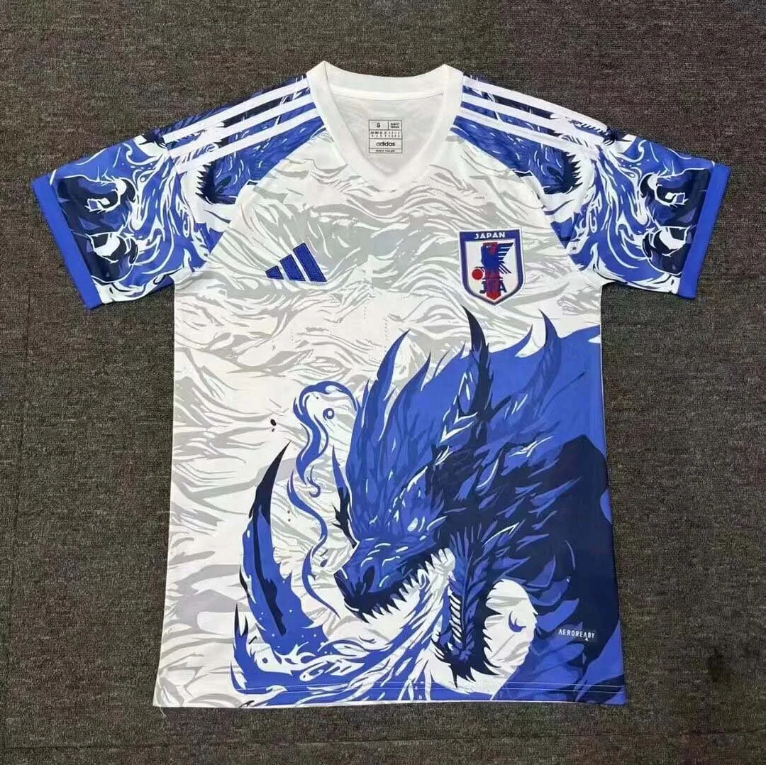 2025 Japan Special Edition Blue Fire Dragon Football Shirt 1:1 Thai Quality