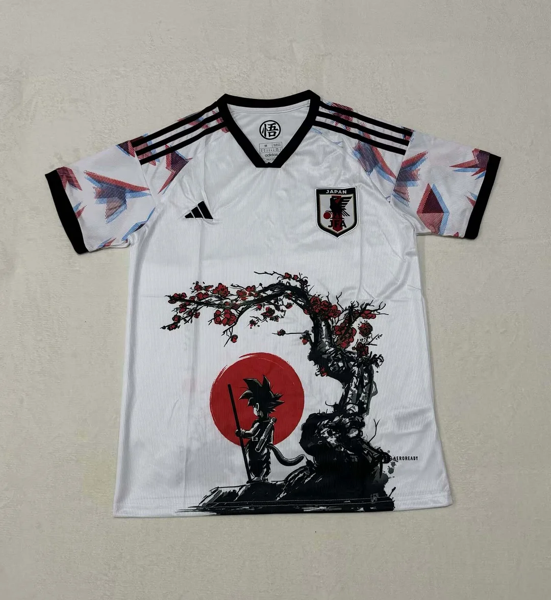 2025 Japan Special Edition Red Sun Goku Football Shirt 1:1 Thai Quality
