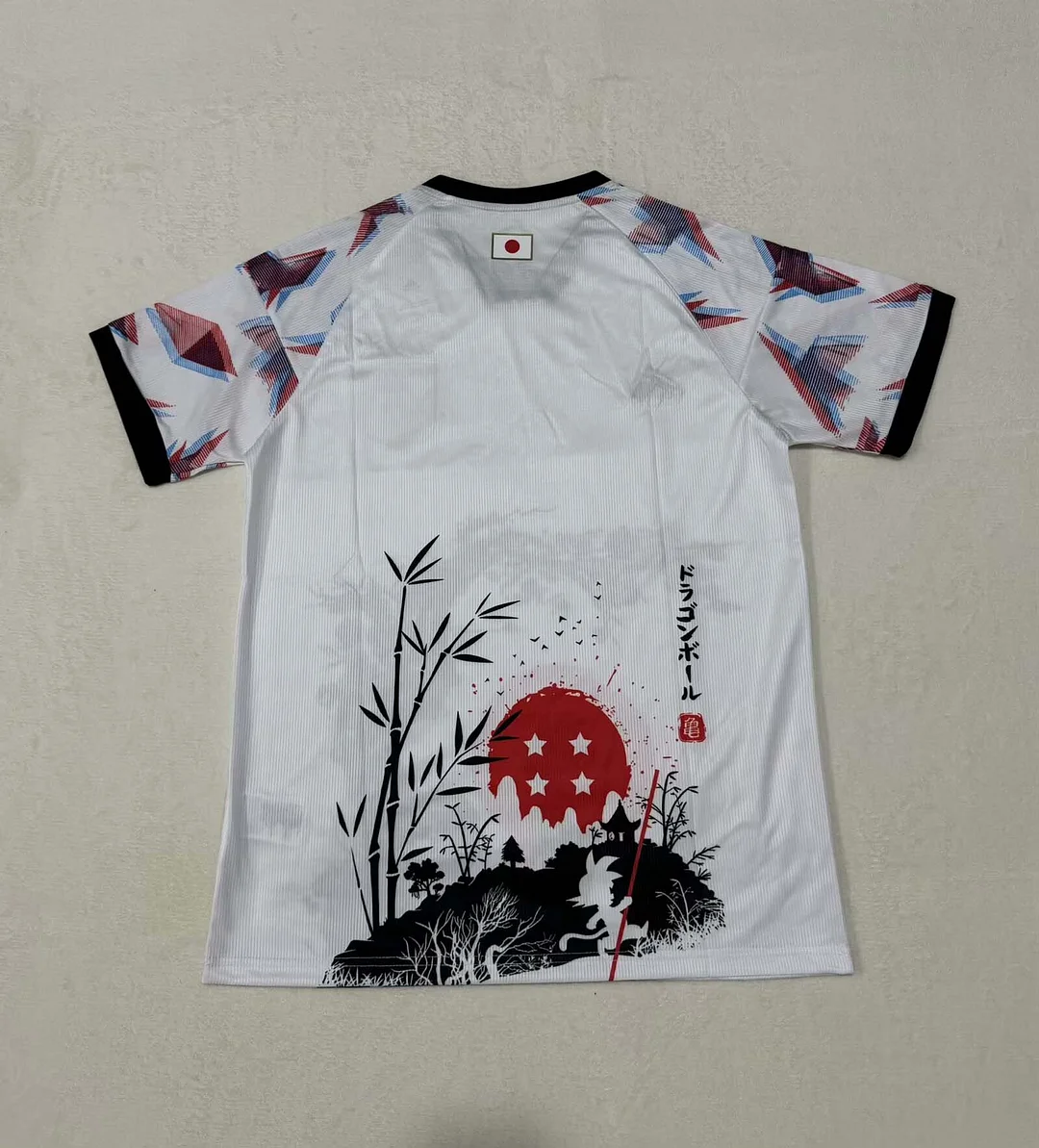 2025 Japan Special Edition Red Sun Goku Football Shirt 1:1 Thai Quality - Image 2