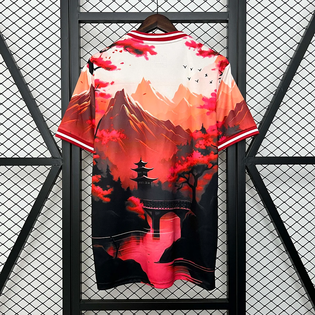2024 Japan Special Edition Landscape sunset Football Shirt 1:1 Thai Quality - Image 2