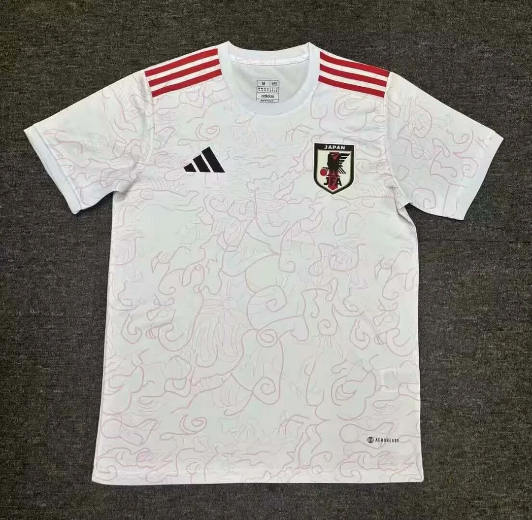 2025 Japan Training Wear White Football Shirt 1:1 Thai Quality