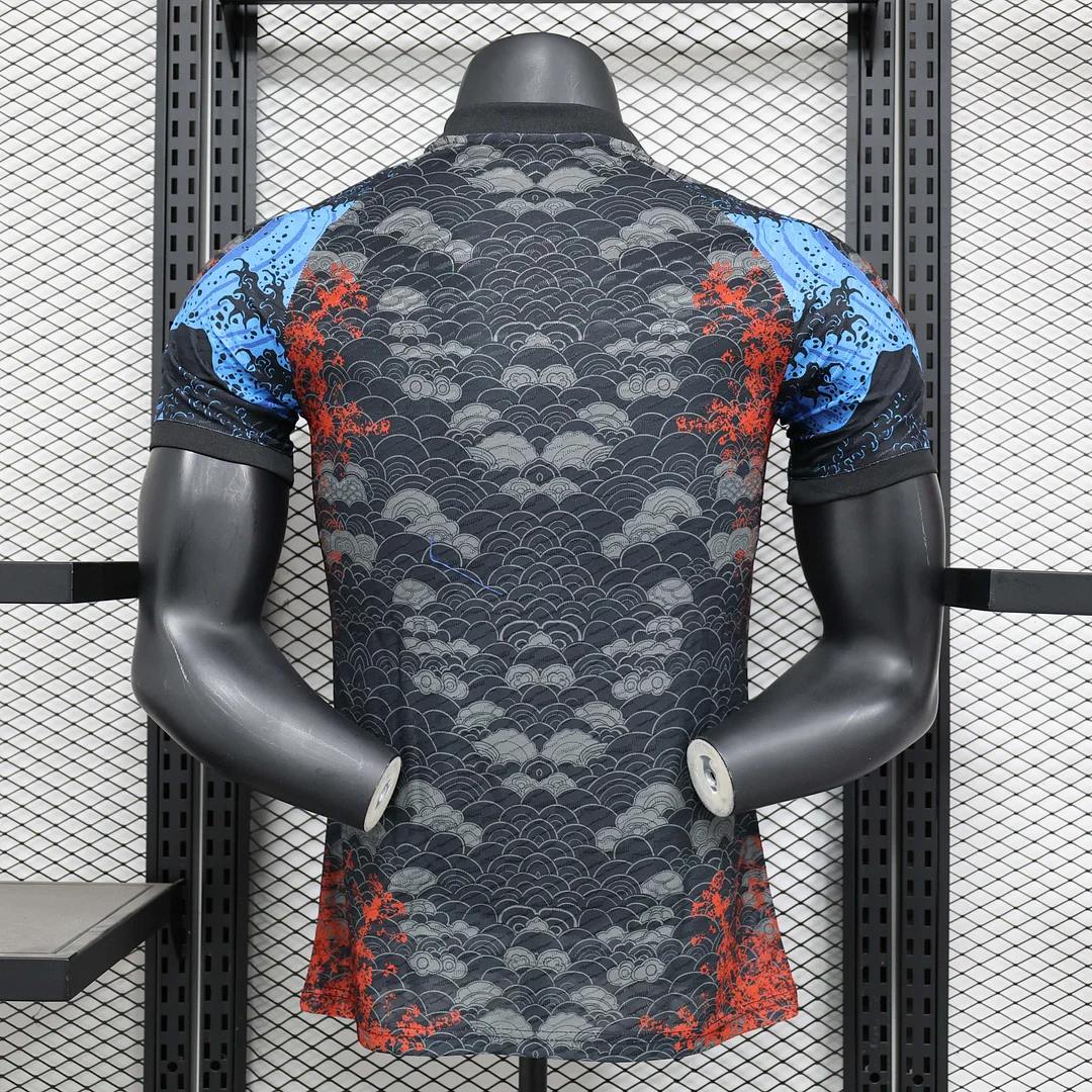 2024 Player Version Japan Special Edition Fujiyama Black Football Shirt 1:1 Thai Quality - Image 2