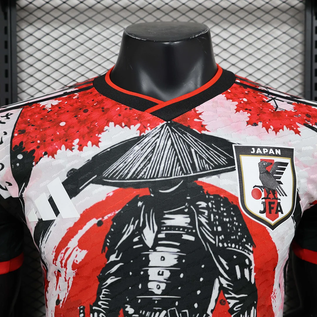 2024 Player Version Japan Special Edition Red Maple Leaf Warrior Football Shirt 1:1 Thai Quality - Image 5
