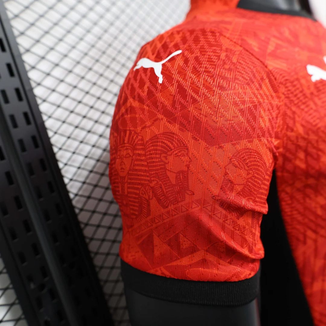 2024/2025 Player Version Egypt National Team Home Football Shirt 1:1 Thai Quality - Image 4