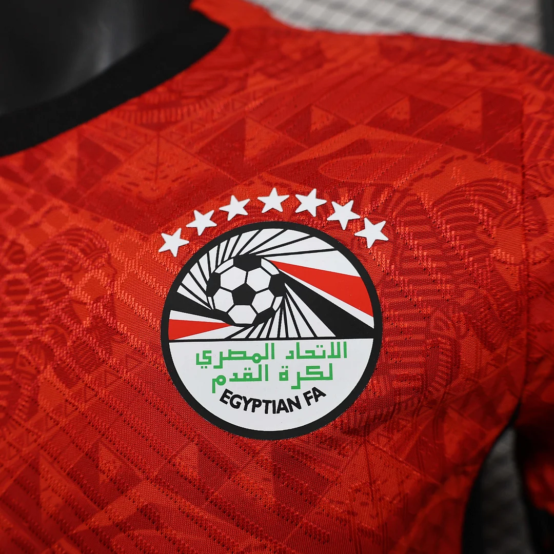 2024/2025 Player Version Egypt National Team Home Football Shirt 1:1 Thai Quality - Image 7