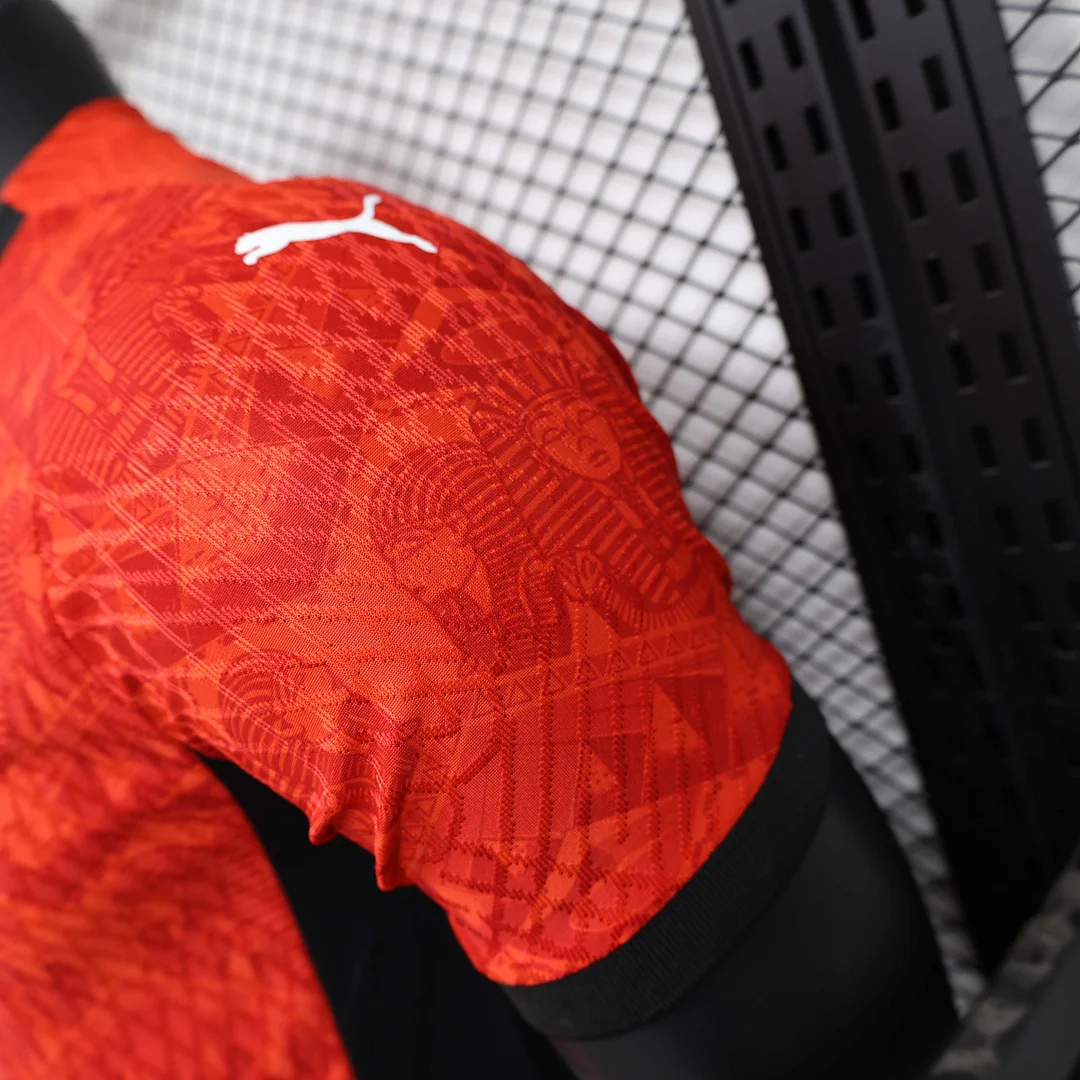 2024/2025 Player Version Egypt National Team Home Football Shirt 1:1 Thai Quality - Image 8