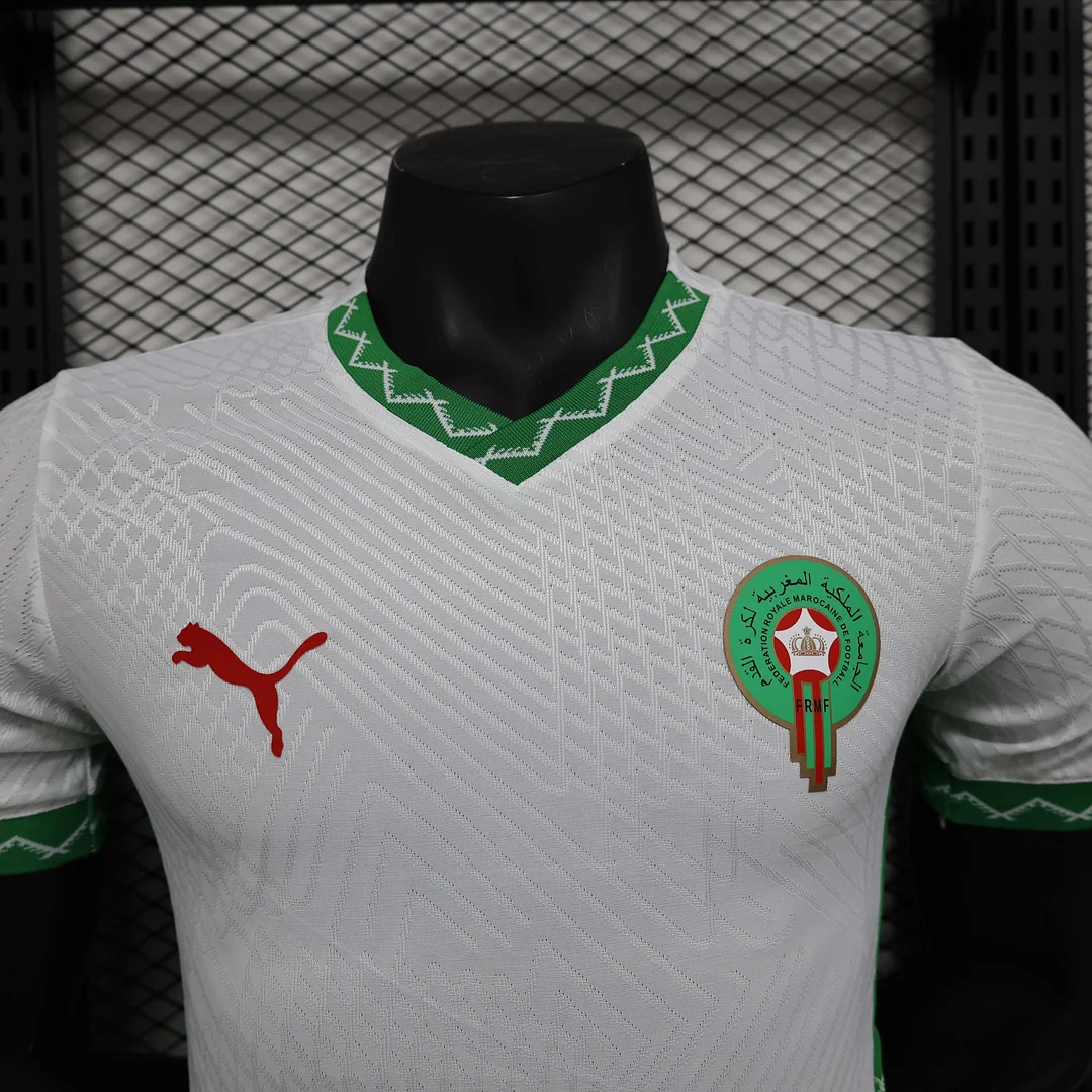 2025 Player Version Morocco National Team Away Football Shirt 1:1 Thai Quality - Image 6