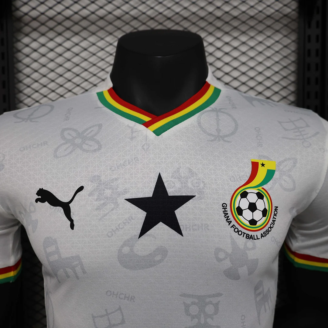 2024/2025 Player Version Ghana National Team Home Football Shirt 1:1 Thai Quality - Image 4