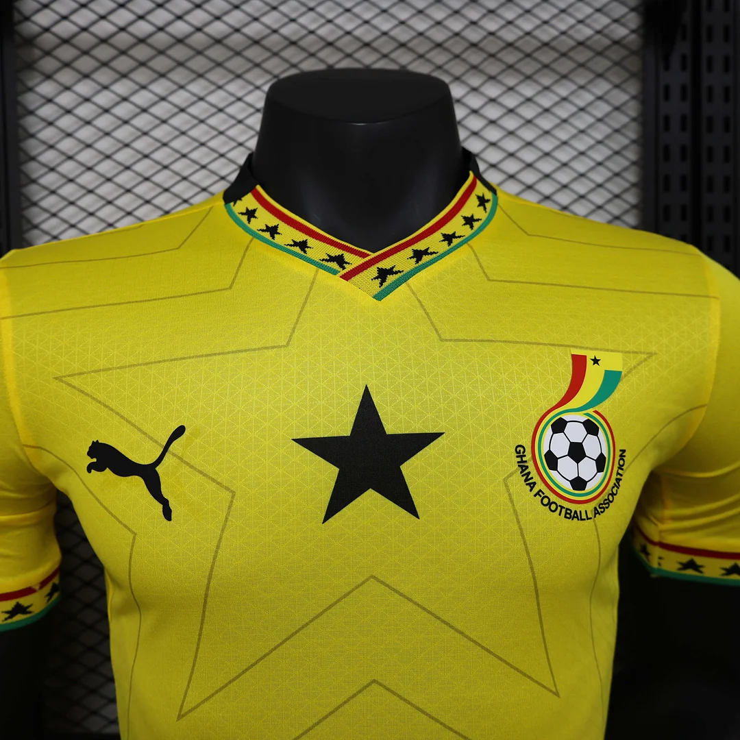 2024/2025 Player Version Ghana National Team Away Football Shirt 1:1 Thai Quality - Image 5