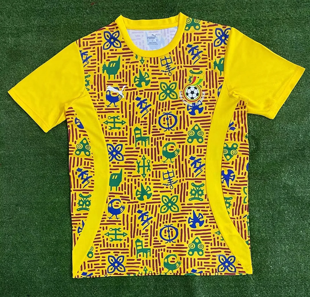 2024/2025 Ghana National Team Training Wear Football Shirt 1:1 Thai Quality