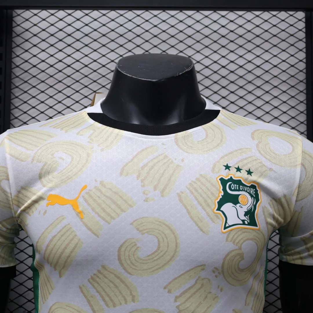 2024/2025 Player Version C?te d'Ivoire Away Football Shirt 1:1 Thai Quality - Image 5