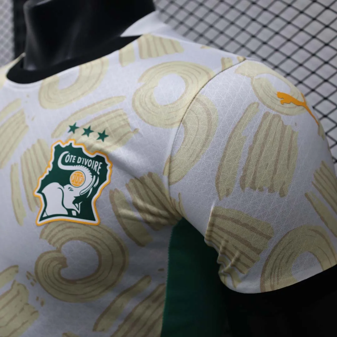2024/2025 Player Version C?te d'Ivoire Away Football Shirt 1:1 Thai Quality - Image 7