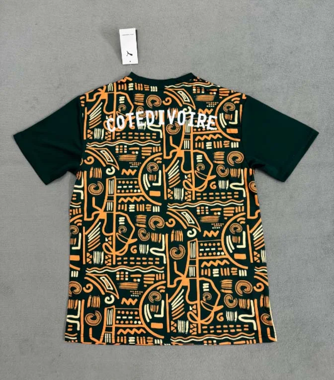 2025 Player Version C?te d'Ivoire Training Wear Football Shirt 1:1 Thai Quality - Image 2