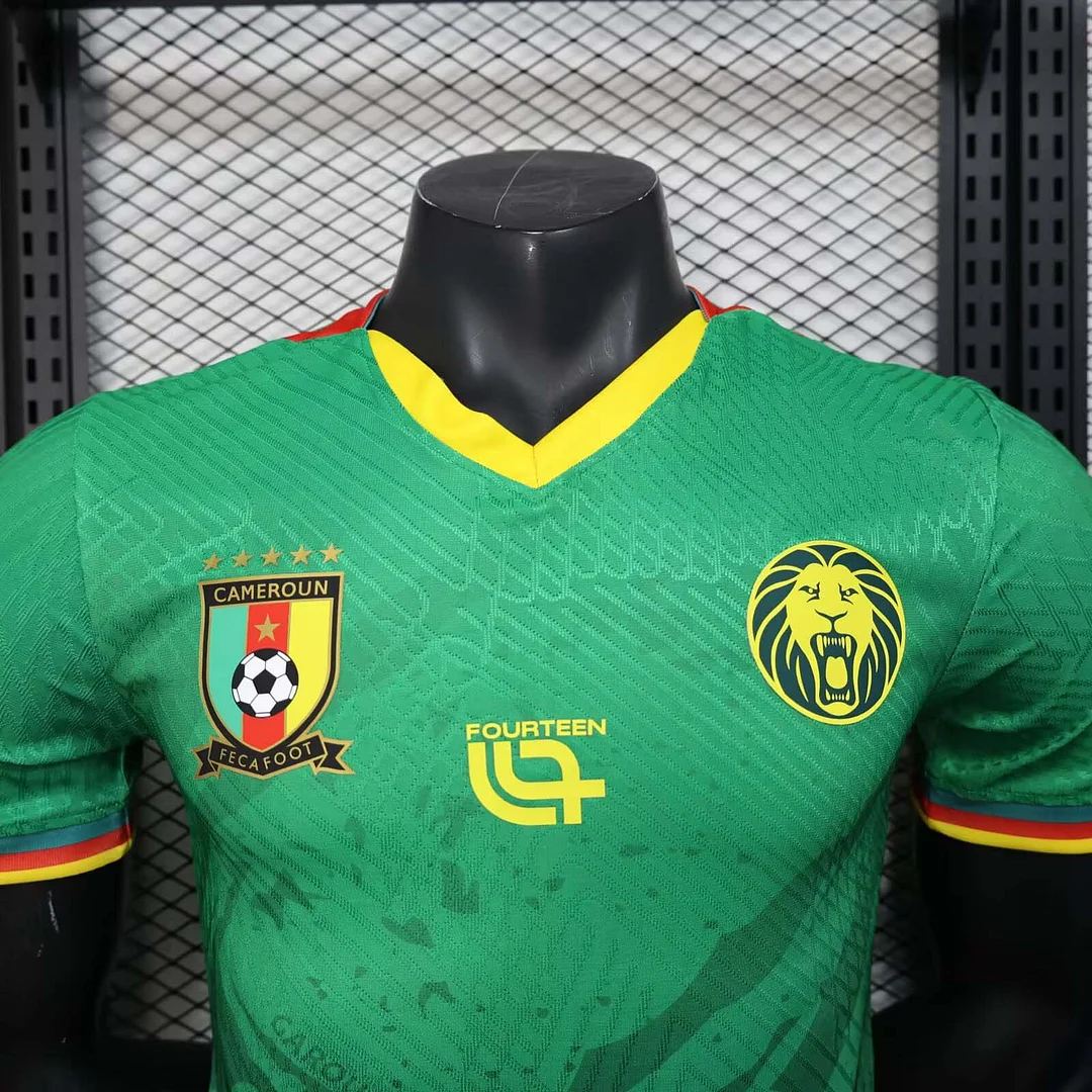 2025 Player Version Cameroon Home Football Shirt 1:1 Thai Quality - Image 4