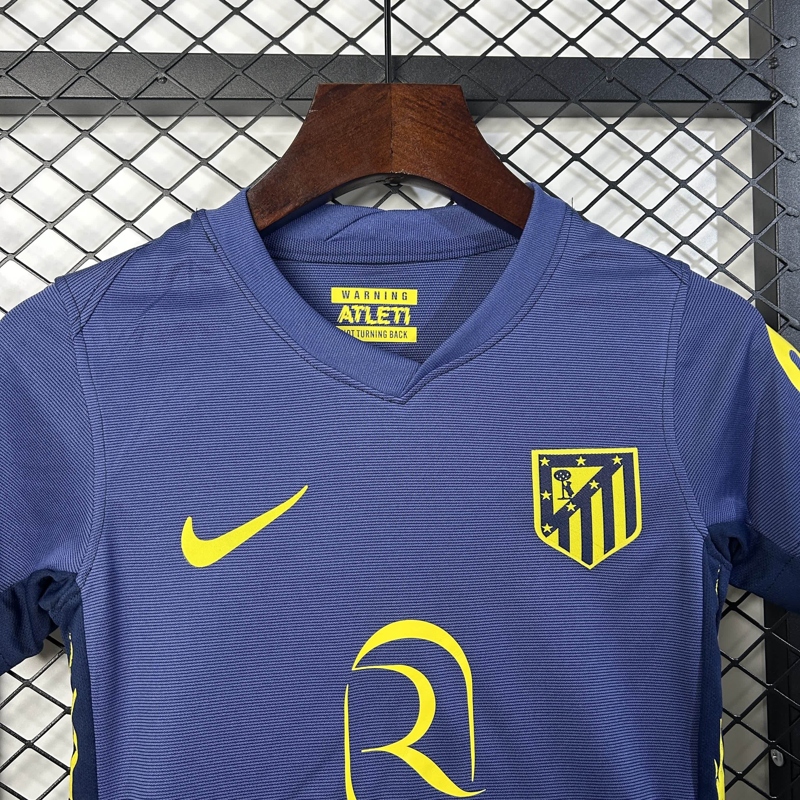 2025/2026 Atletico Madrid away Football Jersey 1:1 Thai Quality Kids Size - Image 7
