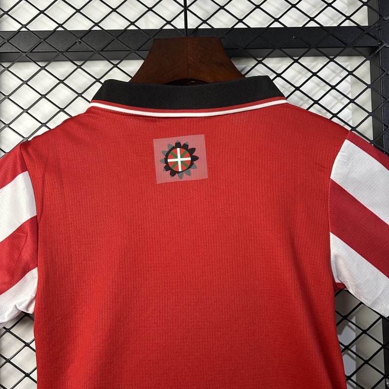 2025/2026 Athletic Bilbao home Football Jersey 1:1 Thai Quality Kids Size - Image 6