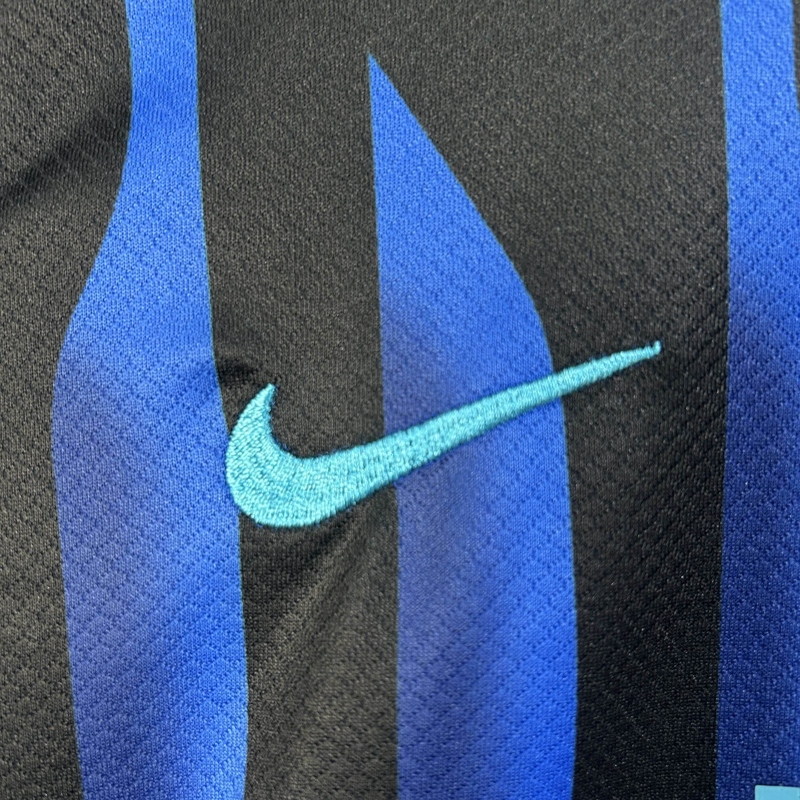 2025/2026 Inter Milan home Football Jersey 1:1 Thai Quality Kids Size - Image 4