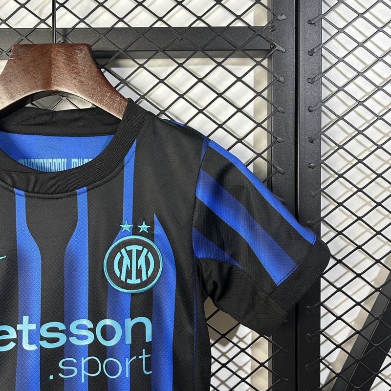 2025/2026 Inter Milan home Football Jersey 1:1 Thai Quality Kids Size - Image 7