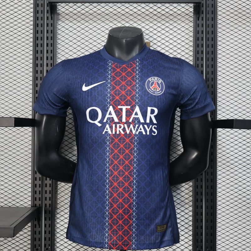 2025/2026 Player Version PSG Paris home Football Jersey 1:1 Thai Quality