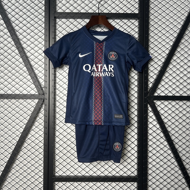 2025/2026 PSG Paris Home Football Jersey 1:1 Thai Quality Kids Size