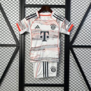 2025/2026 Bayern Munich away Football Jersey 1:1 Thai Quality Kids Size