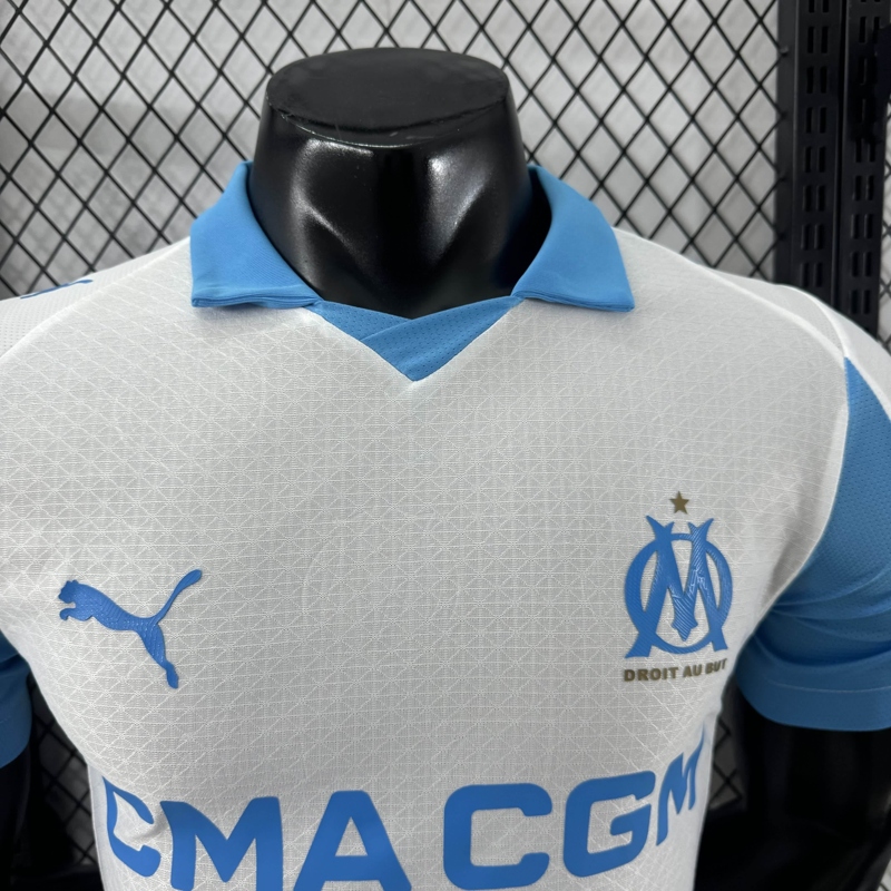 2025/2026 Player Version Marseille Home Jersey 1:1 Thai Quality - Image 4