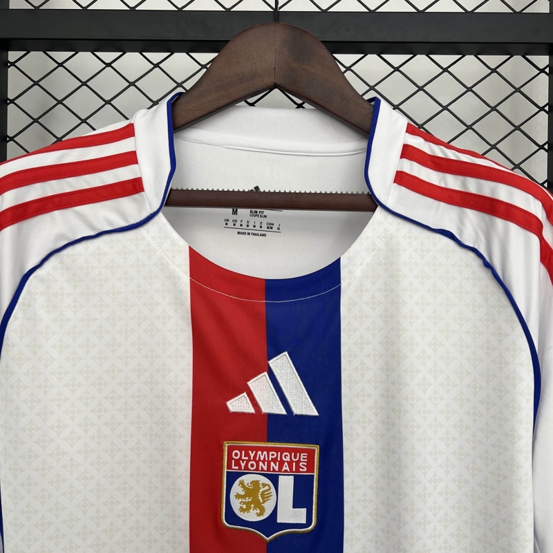 2025/2026 Lyon Home Jersey 1:1 Thai Quality - Image 3