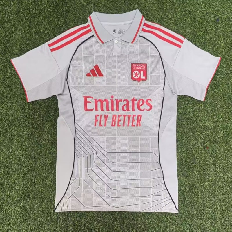 2025/2026 Lyon Third Away Football Jersey 1:1 Thai Quality