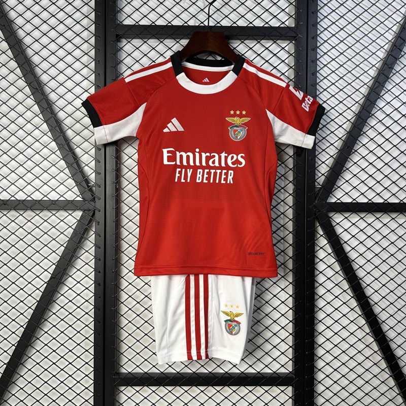 2025/2026 Benfica Home Football Jersey 1:1 Thai Quality Kids Size