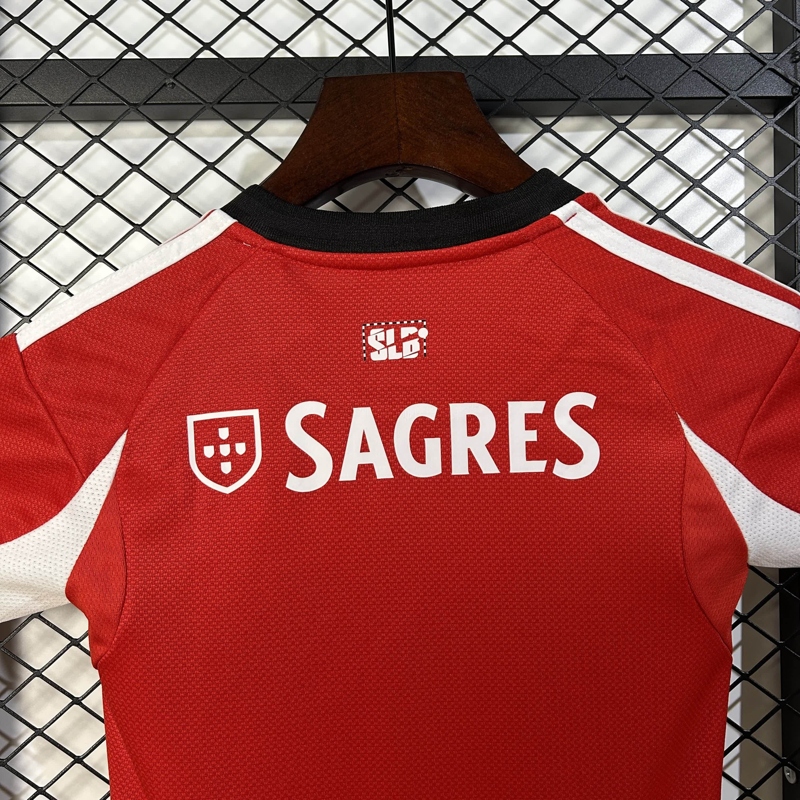 2025/2026 Benfica Home Football Jersey 1:1 Thai Quality Kids Size - Image 5