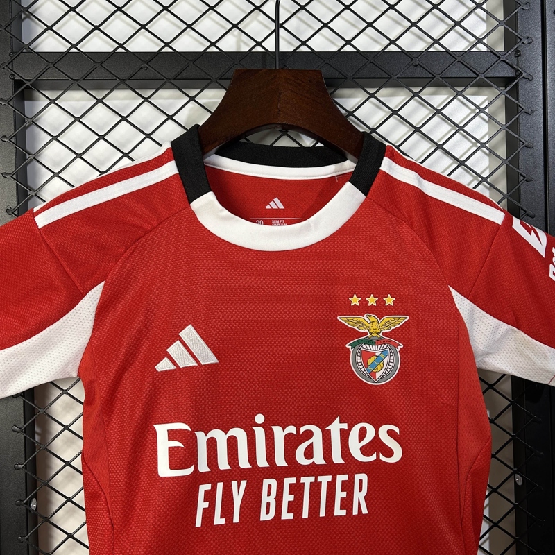 2025/2026 Benfica Home Football Jersey 1:1 Thai Quality Kids Size - Image 6
