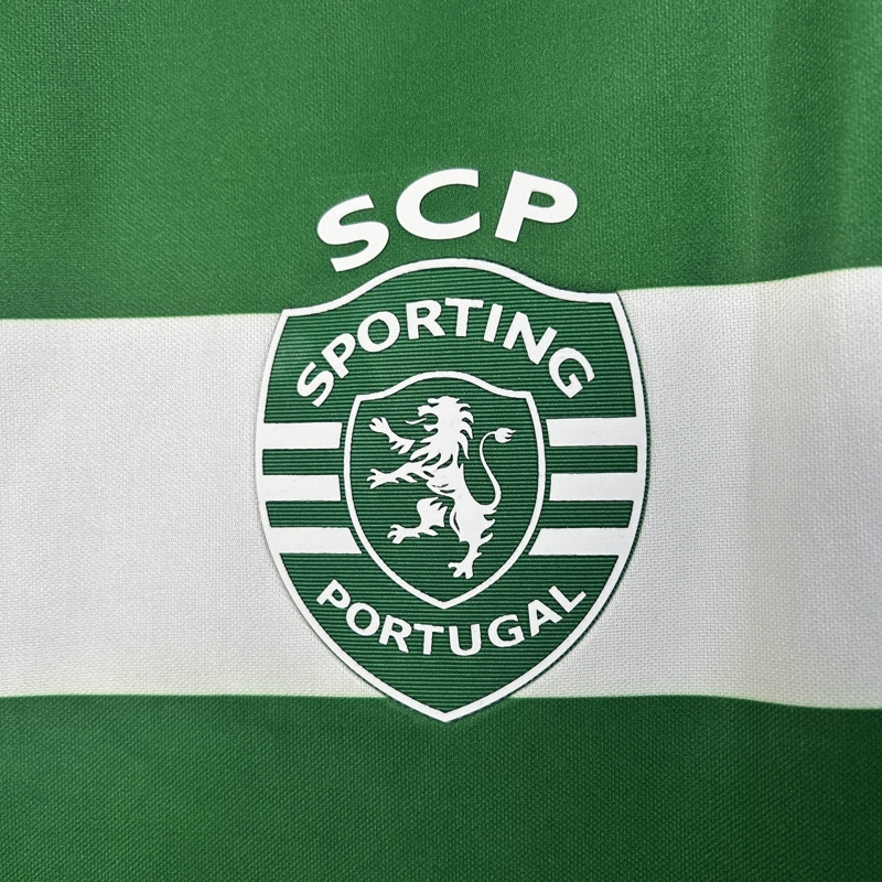 2025/2026 Sporting Lisbon Home Football Jersey 1:1 Thai Quality - Image 5