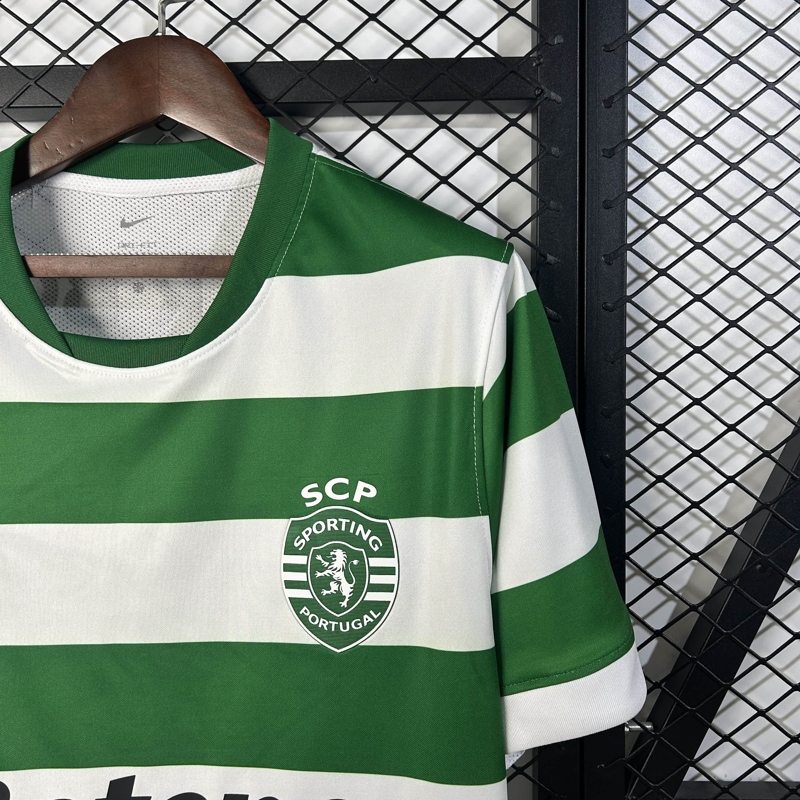 2025/2026 Sporting Lisbon Home Football Jersey 1:1 Thai Quality - Image 8