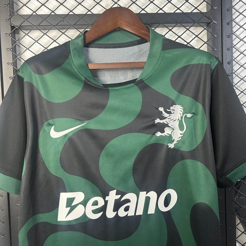 2025/2026 Sporting Lisbon Third Away Football Jersey 1:1 Thai Quality - Image 6