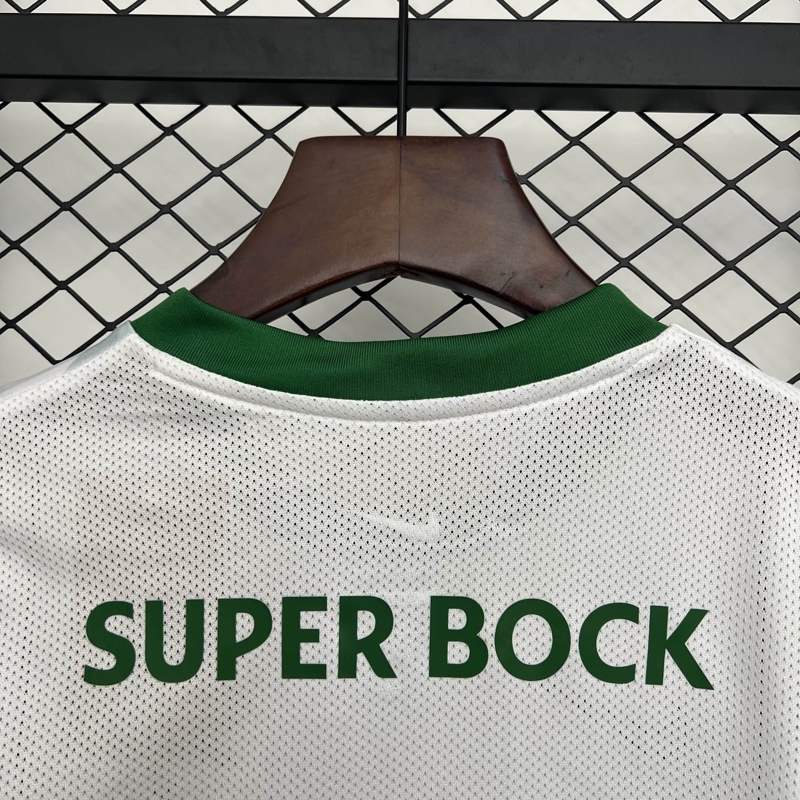 2025/2026 Sporting Lisbon Away Football Jersey 1:1 Thai Quality Kids Size - Image 8