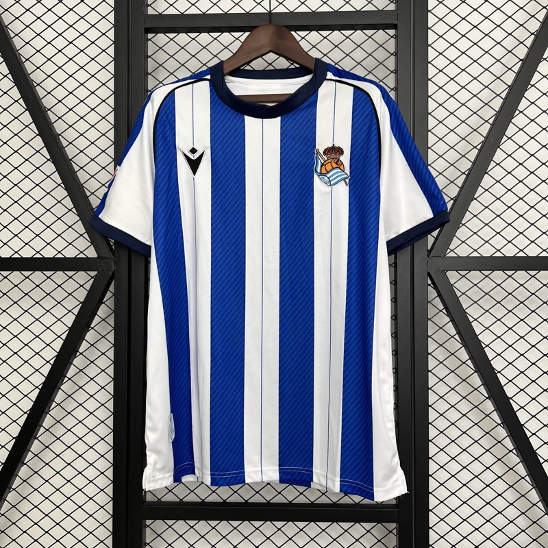2025/2026 Real Sociedad Home Football Jersey 1:1 Thai Quality