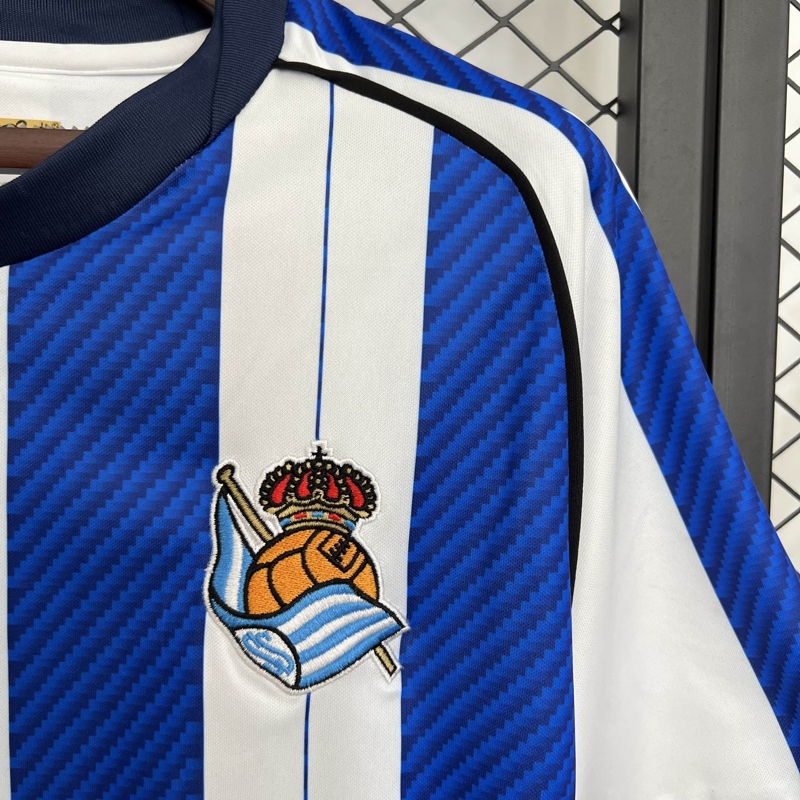 2025/2026 Real Sociedad Home Football Jersey 1:1 Thai Quality - Image 3